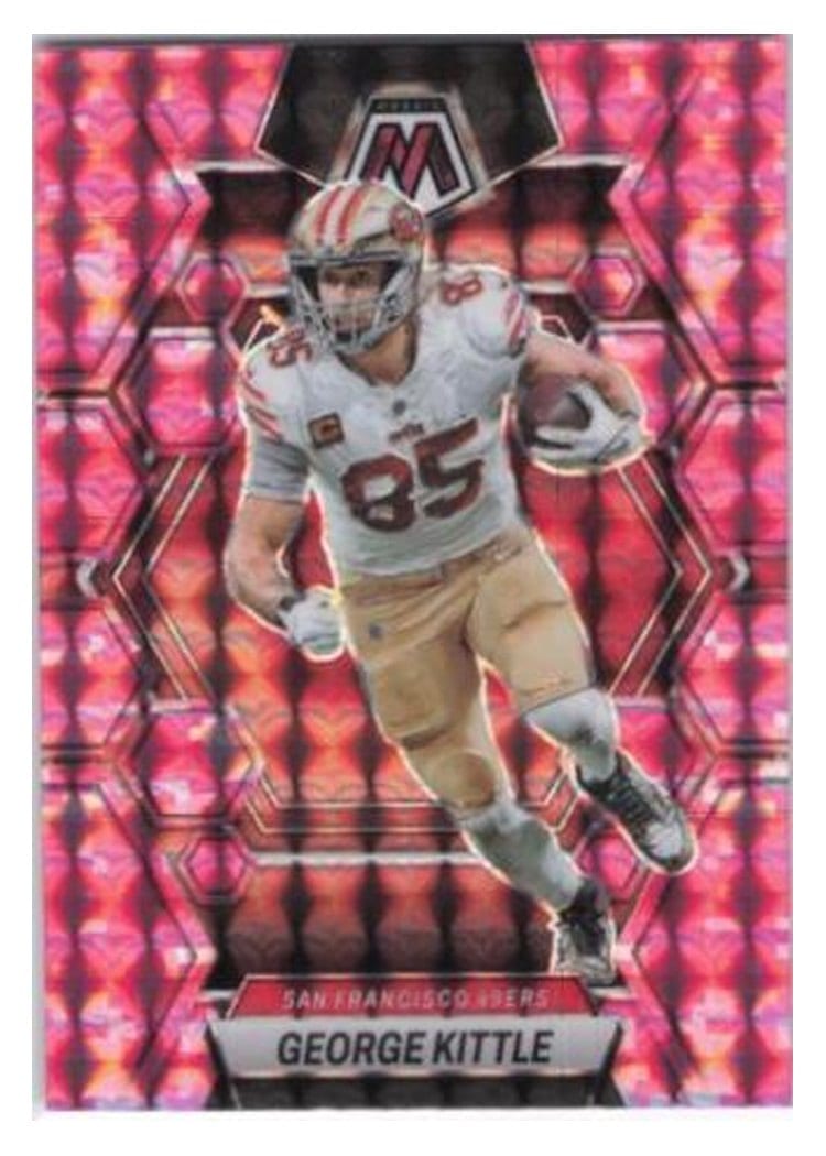 2023 Panini Mosaic Base Set George Kittle #214 card
