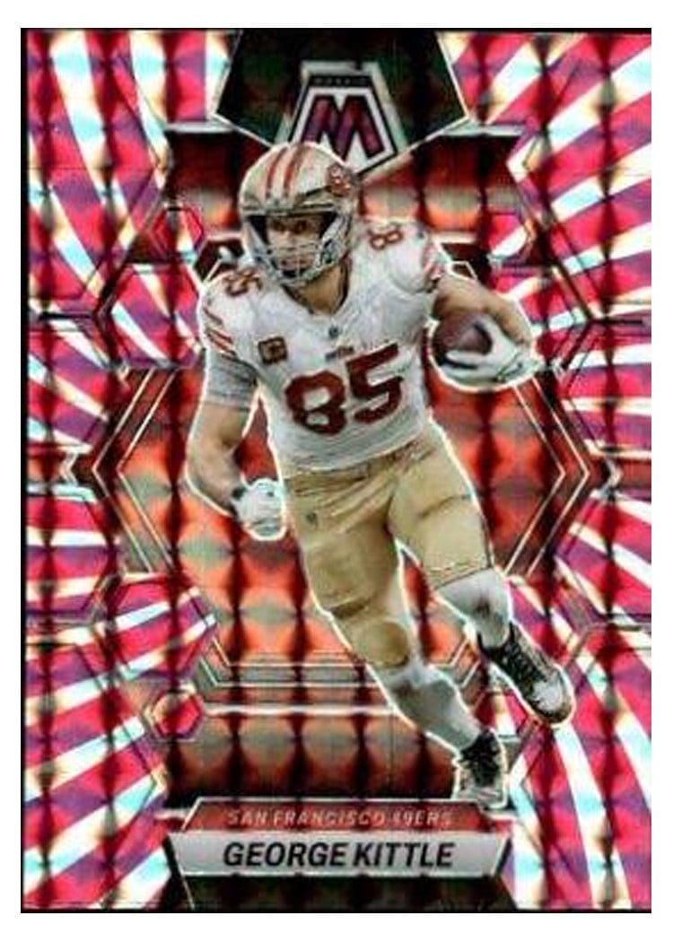2023 Panini Mosaic Base Set George Kittle #214 card
