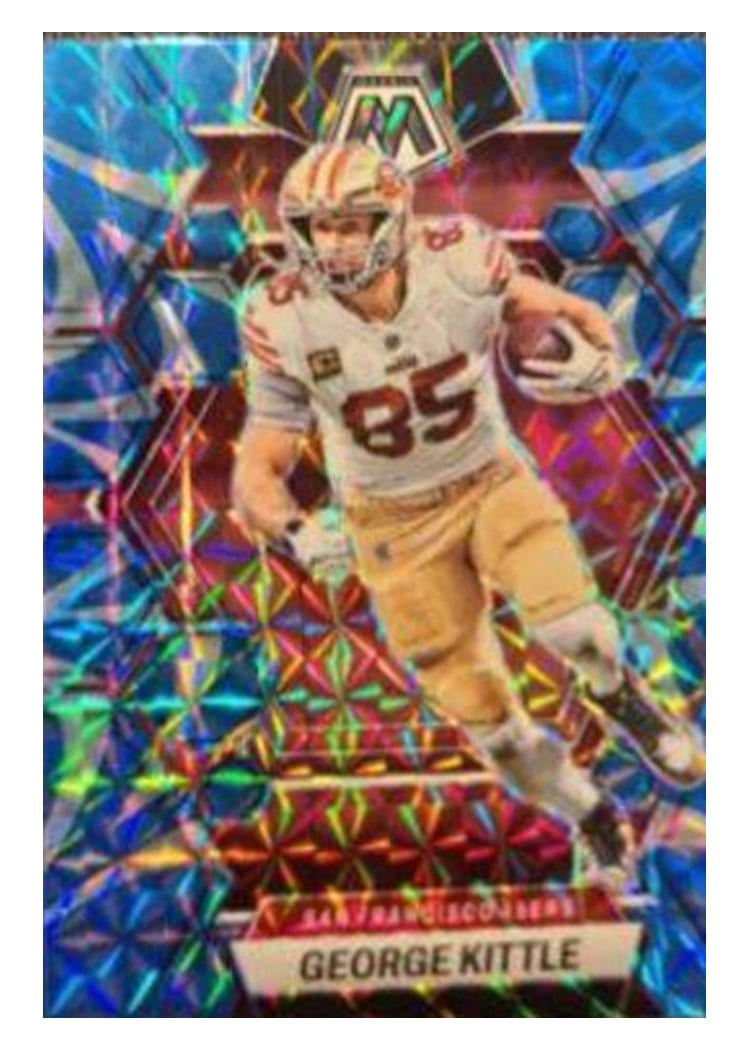 2023 Panini Mosaic Base Set George Kittle #214 card
