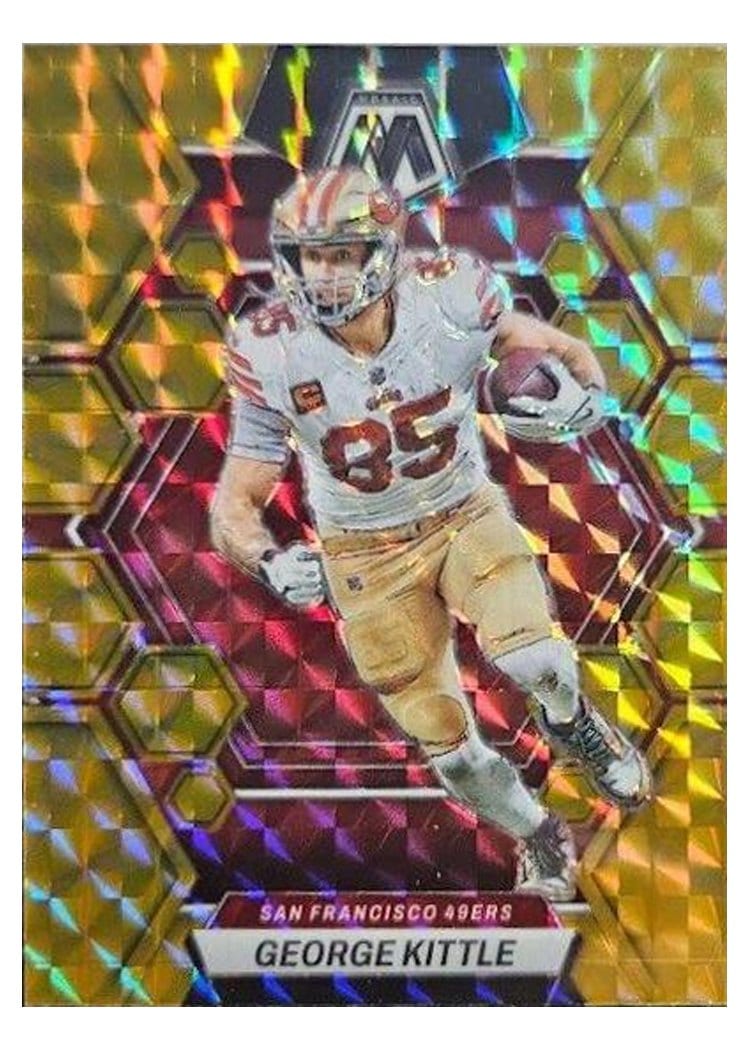 2023 Panini Mosaic Base Set George Kittle #214 card