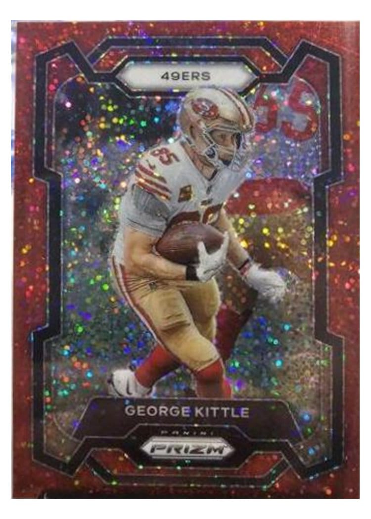 2023 Panini Mosaic Base Set George Kittle #214 card