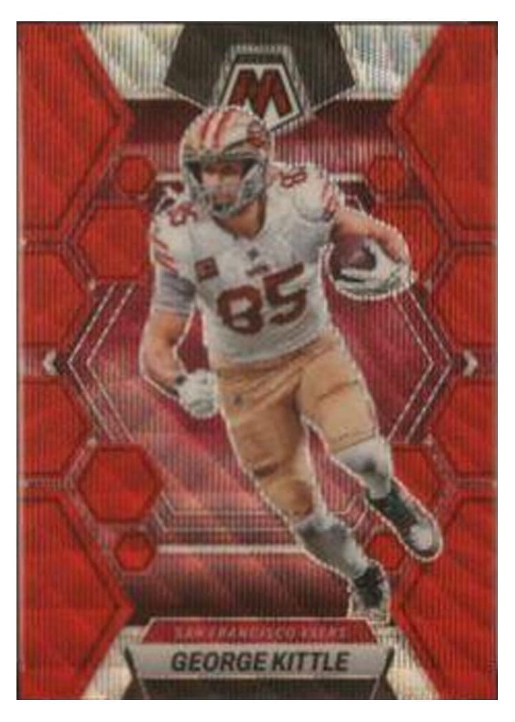 2023 Panini Mosaic Base Set George Kittle #214 card