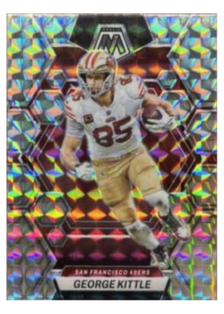 2023 Panini Mosaic Base Set George Kittle #214 card