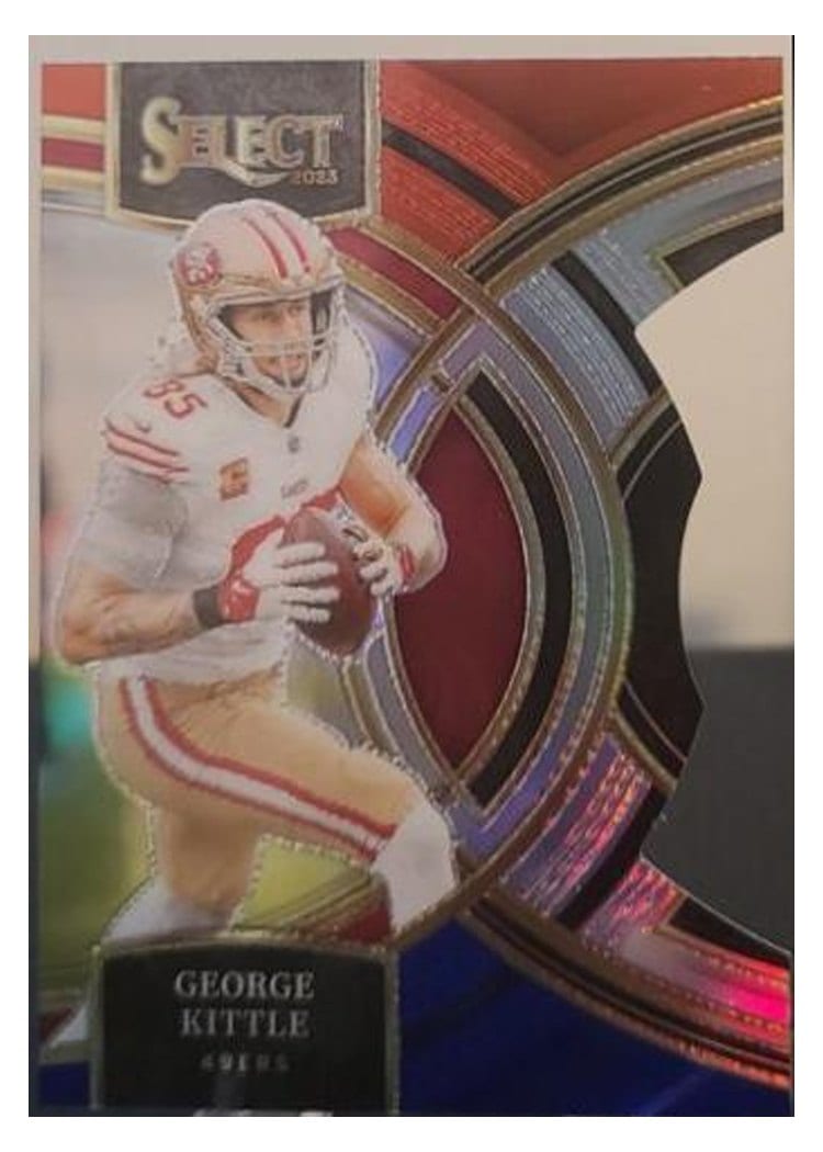 2023 Panini Select Base Set George Kittle #153 card