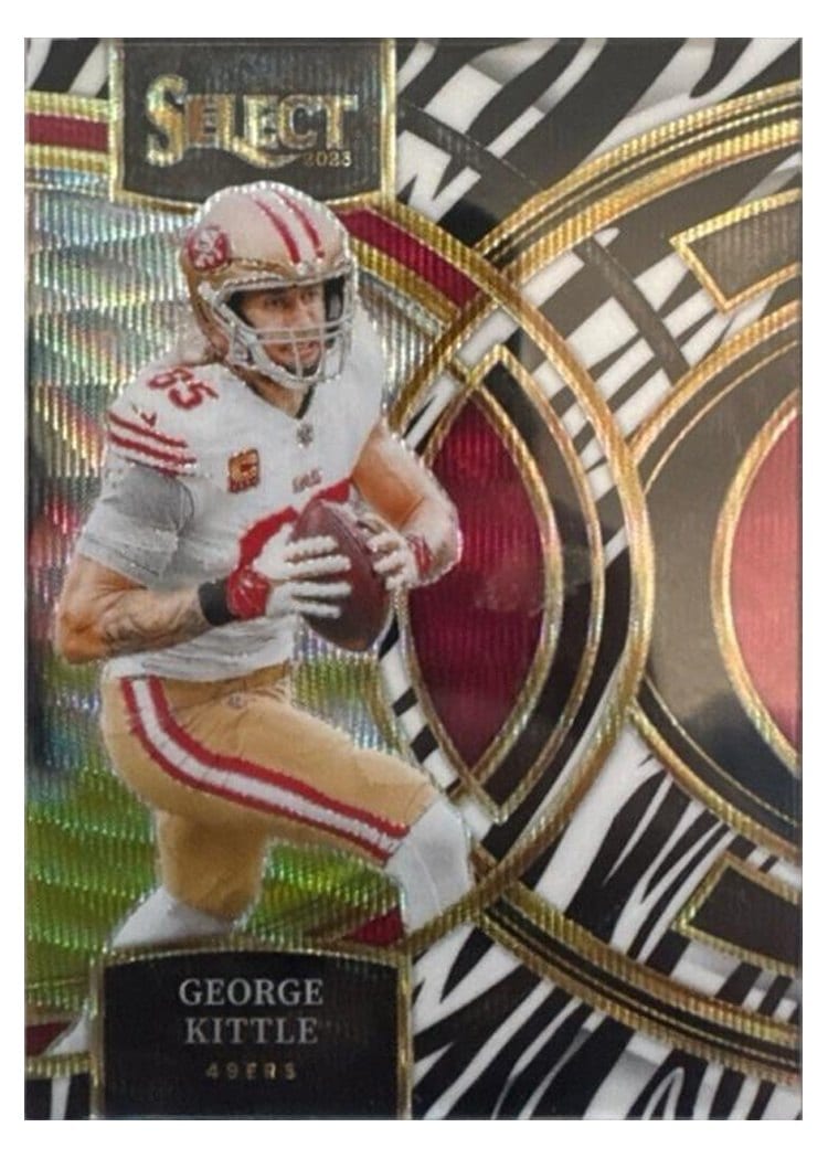 2023 Panini Select Base Set George Kittle #153 card