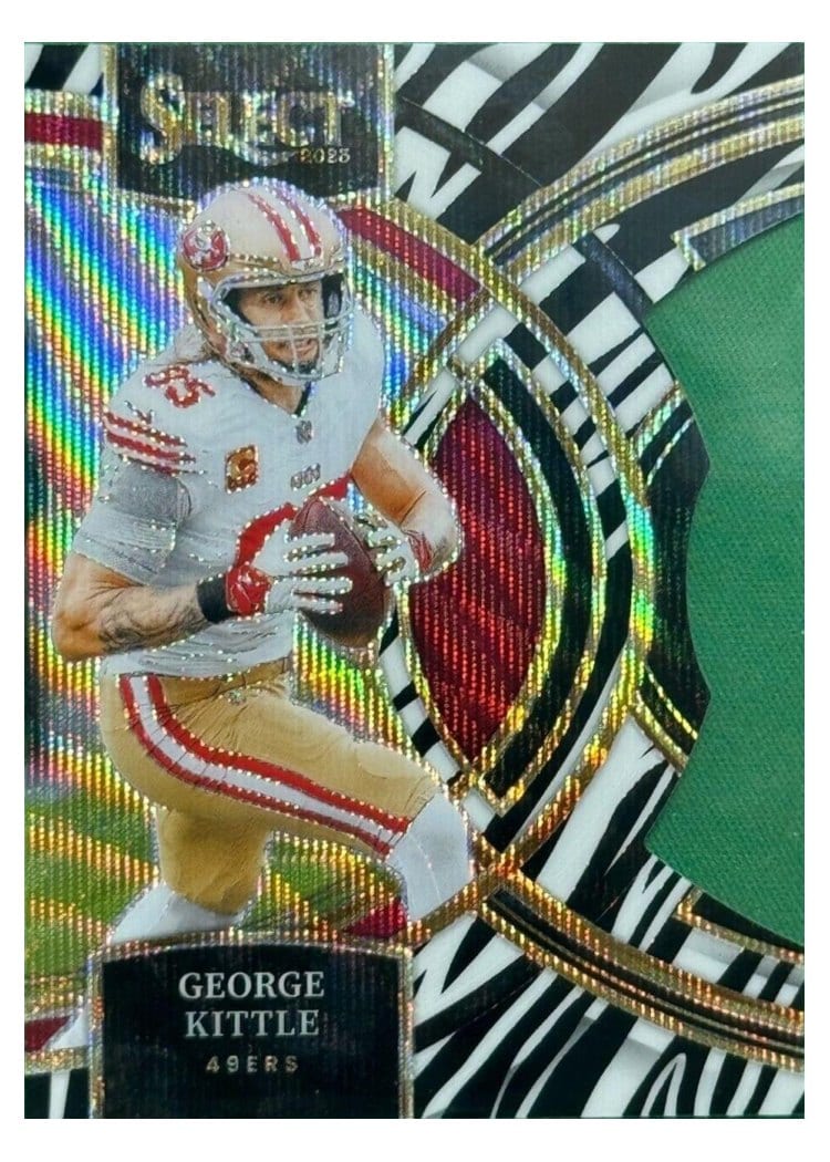 2023 Panini Select Base Set George Kittle #153 card