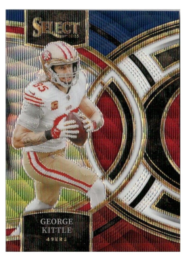 2023 Panini Select Base Set George Kittle #153 card
