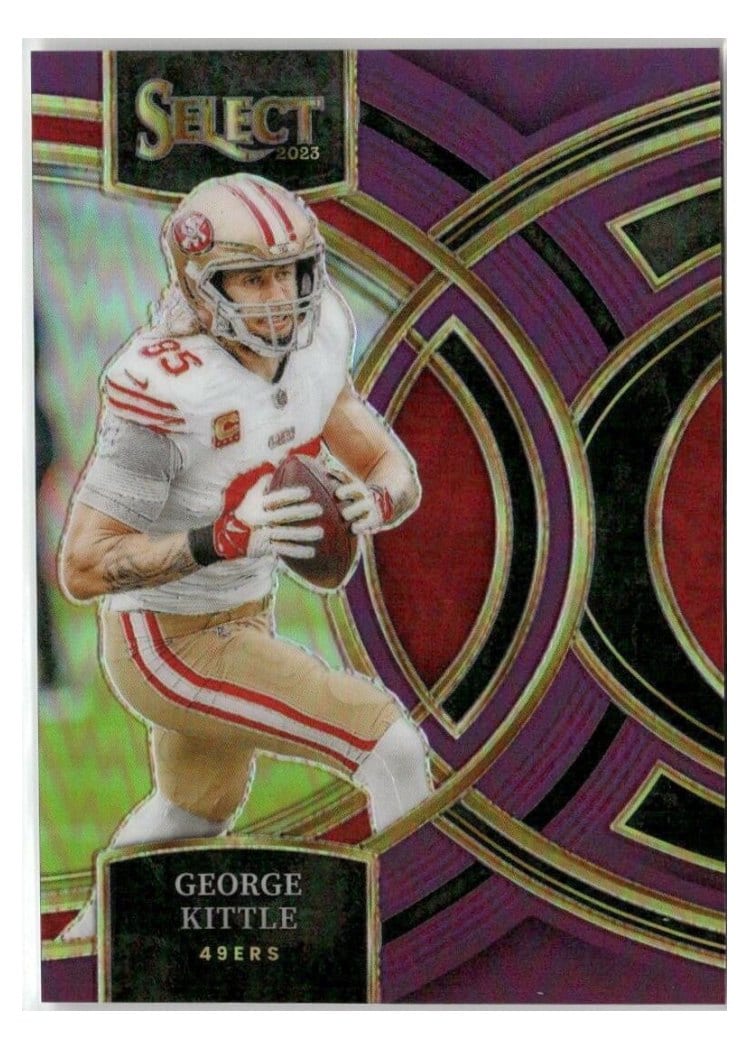 2023 Panini Select Base Set George Kittle #153 card