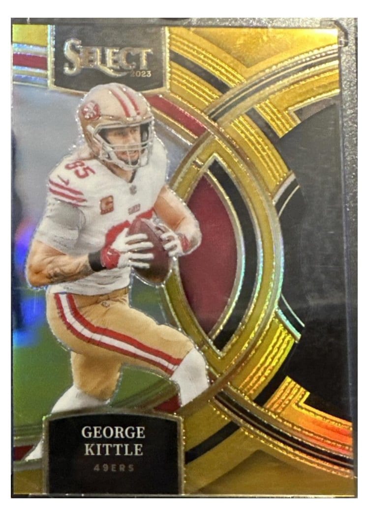2023 Panini Select Base Set George Kittle #153 card