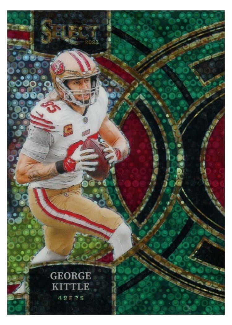 2023 Panini Select Base Set George Kittle #153 card