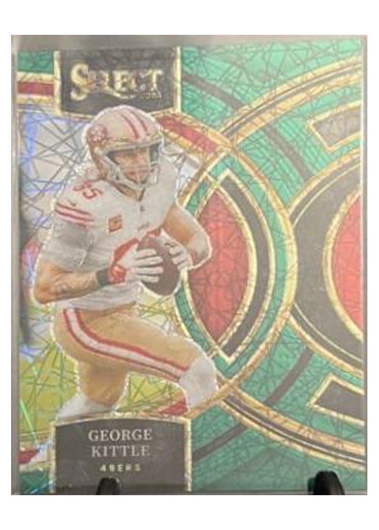 2023 Panini Select Base Set George Kittle #153 card