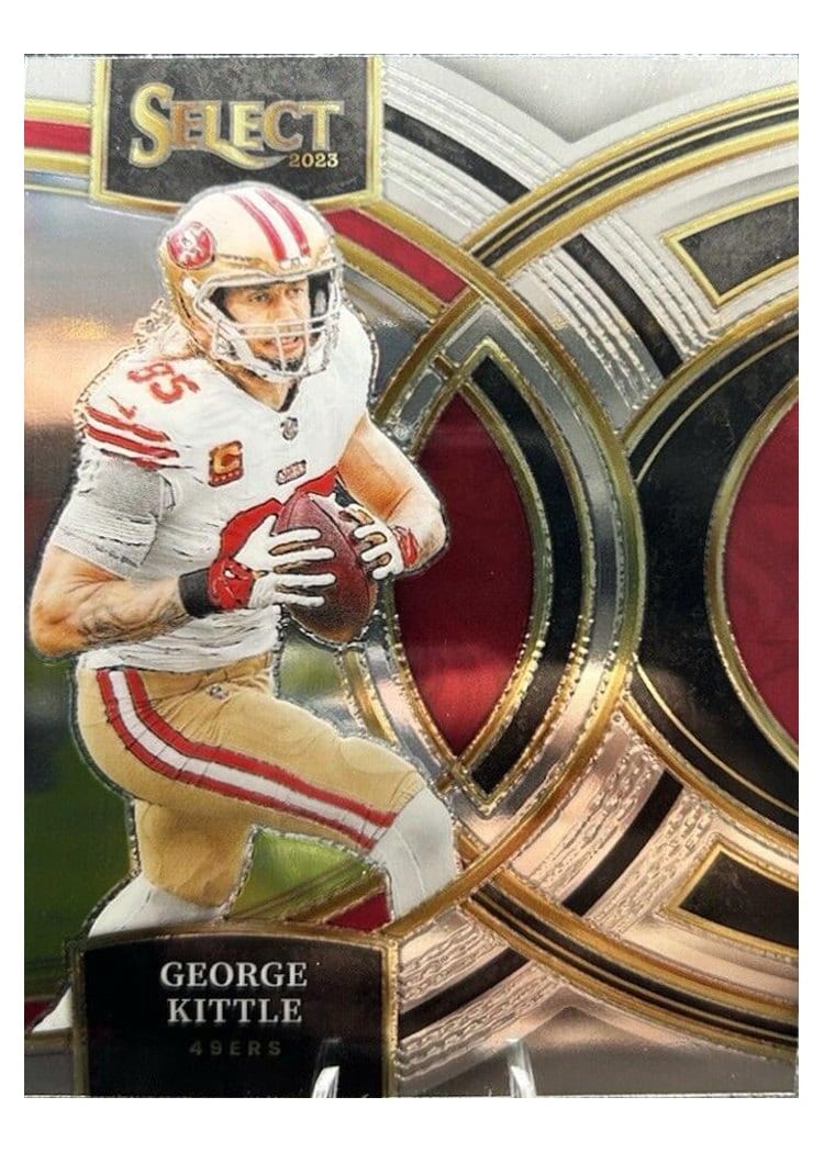 2023 Panini Select Base Set George Kittle #153 card