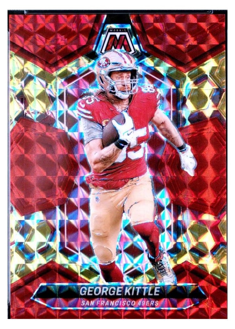 2024 Panini Mosaic Base Set George Kittle #194 card