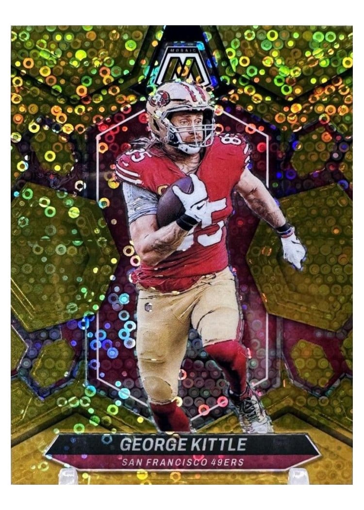 2024 Panini Mosaic Base Set George Kittle #194 card