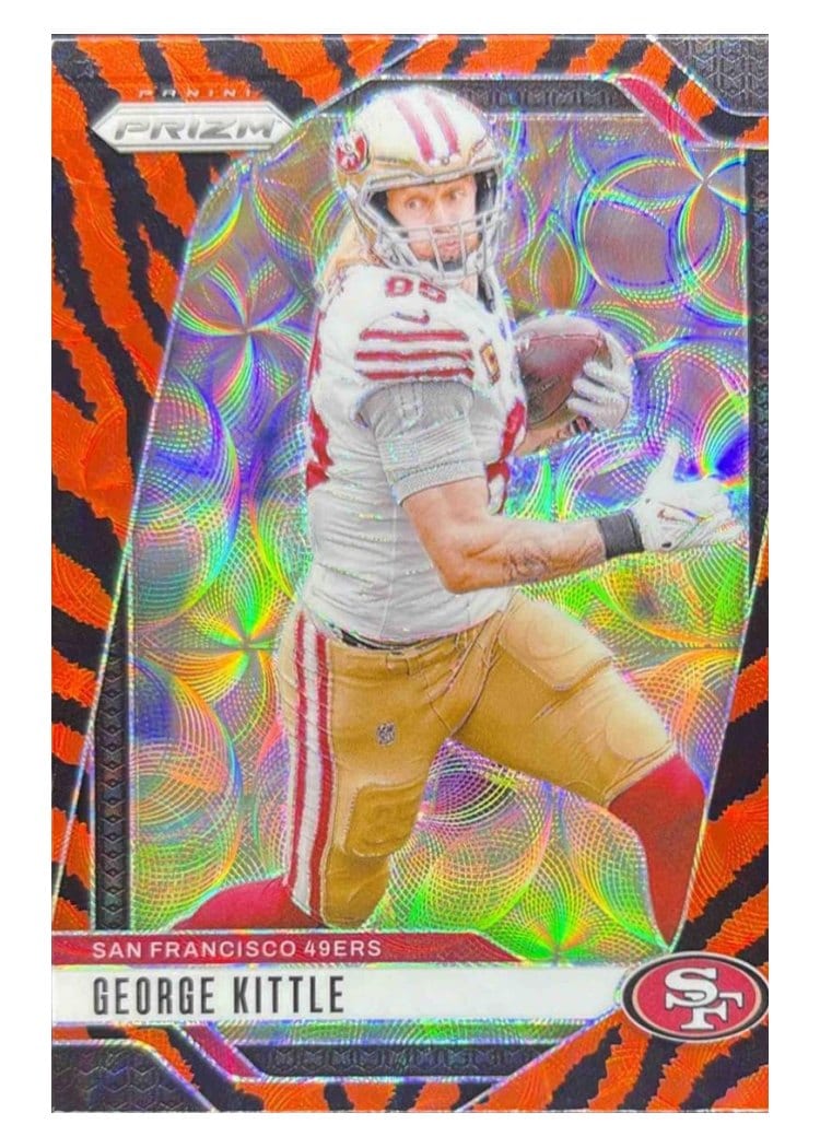 2024 Panini Prizm Base Set George Kittle #253 card