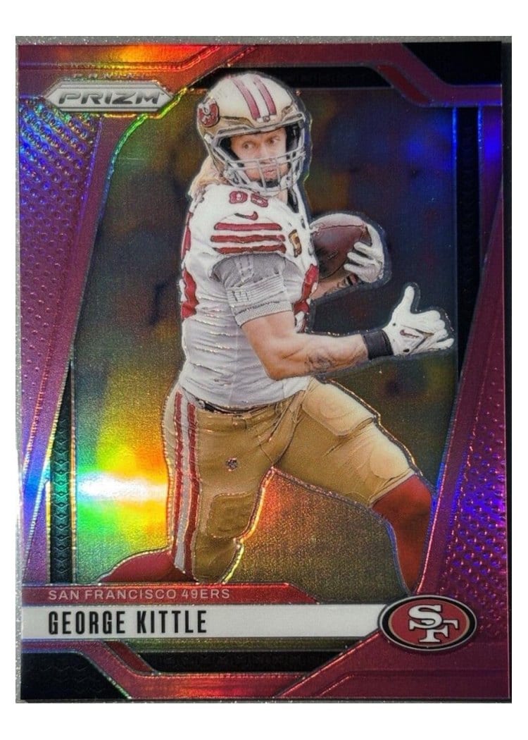 2024 Panini Prizm Base Set George Kittle #253 card