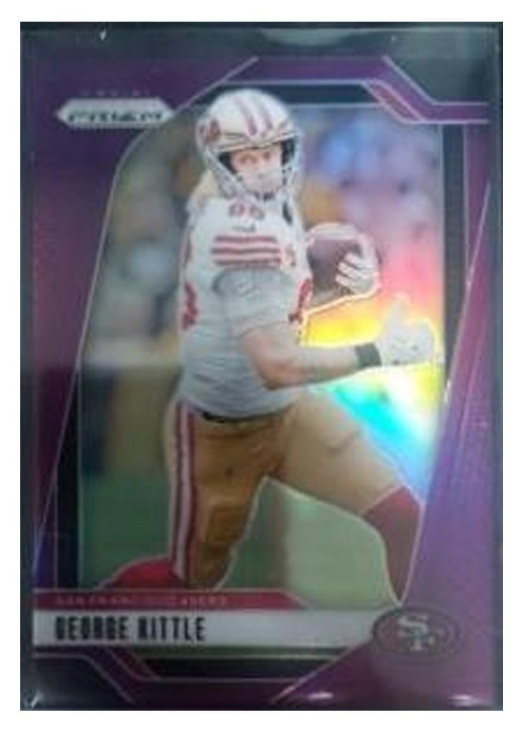 2024 Panini Prizm Base Set George Kittle #253 card