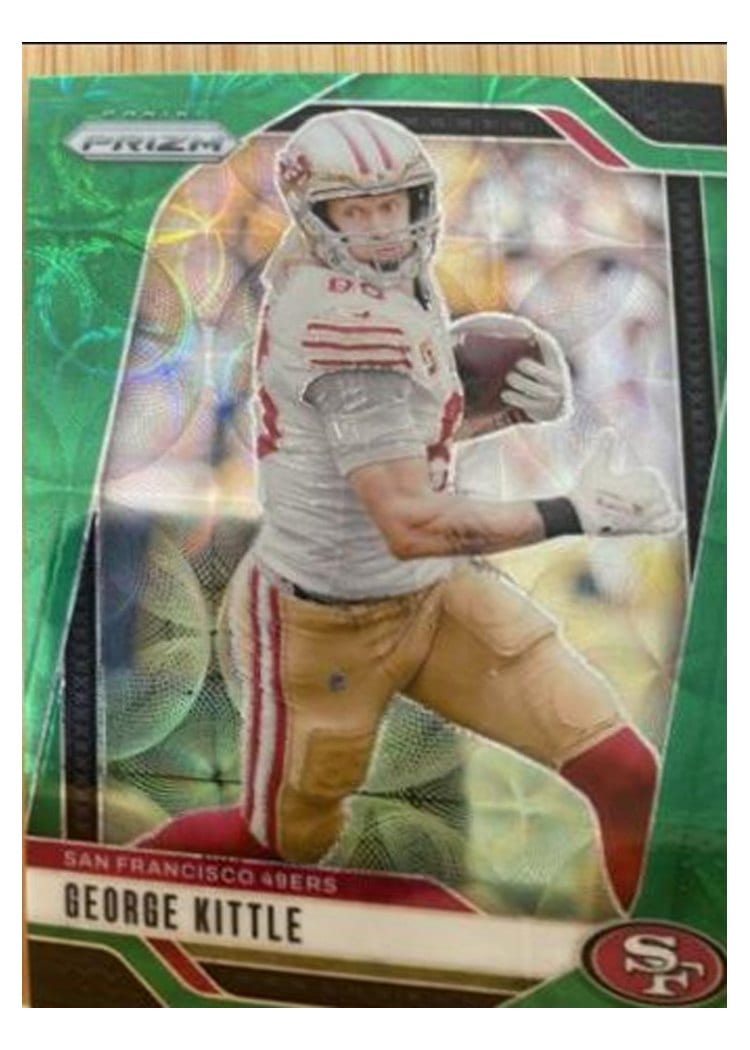 2024 Panini Prizm Base Set George Kittle #253 card