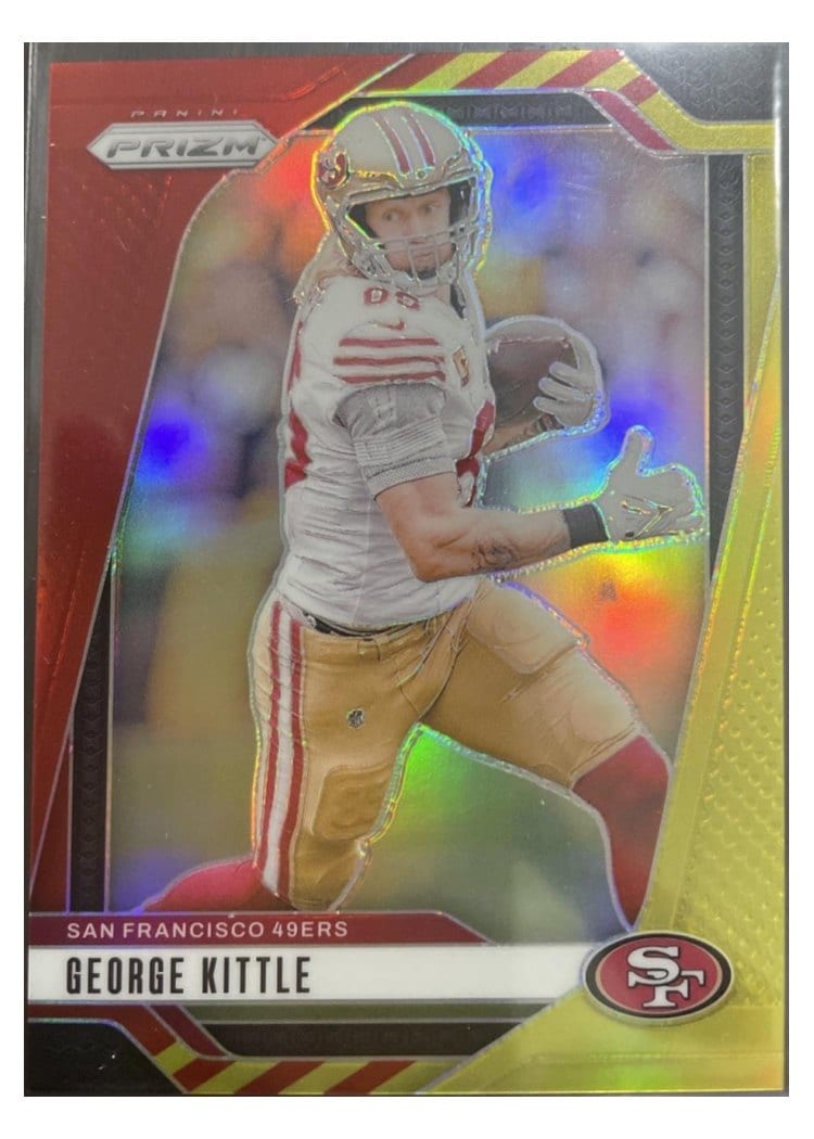 2024 Panini Prizm Base Set George Kittle #253 card