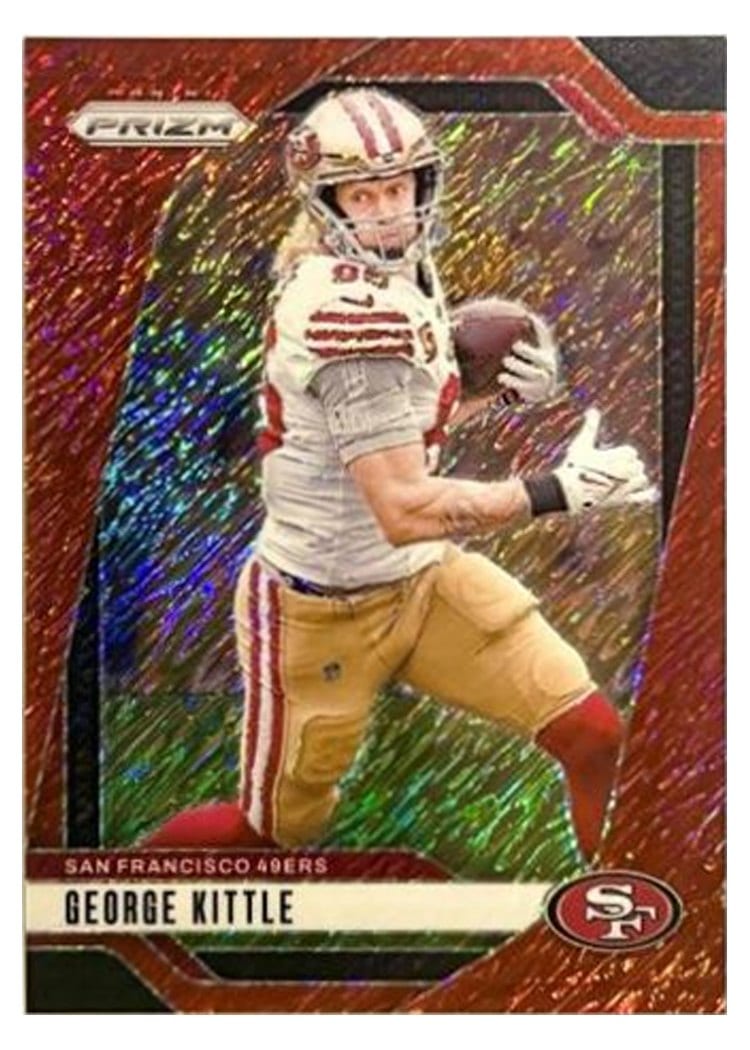 2024 Panini Prizm Base Set George Kittle #253 card
