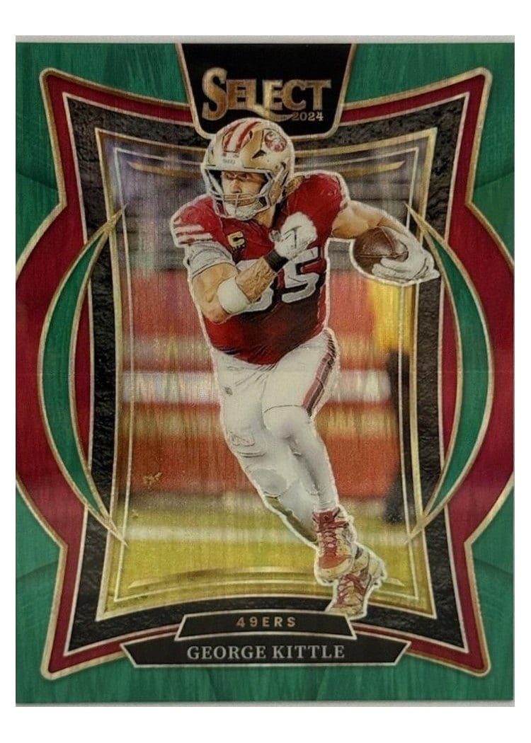 2024 Panini Select Base Set George Kittle #58 card