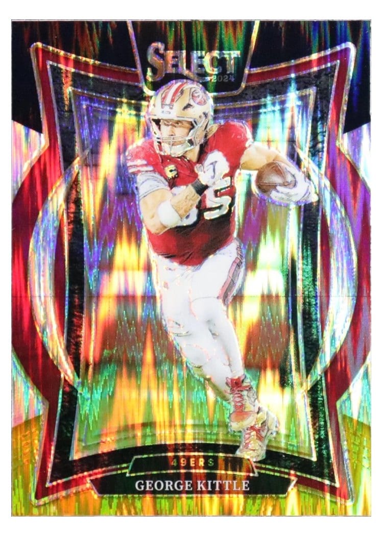 2024 Panini Select Base Set George Kittle #58 card
