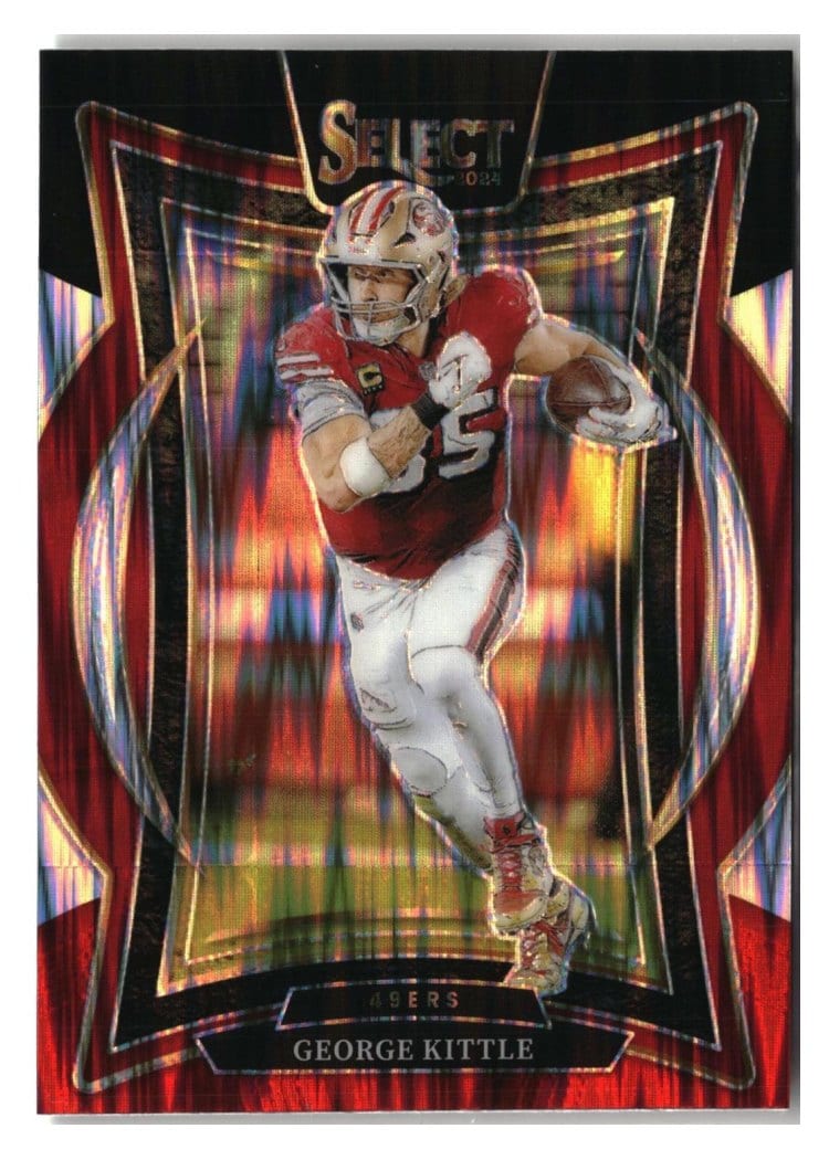 2024 Panini Select Base Set George Kittle #58 card