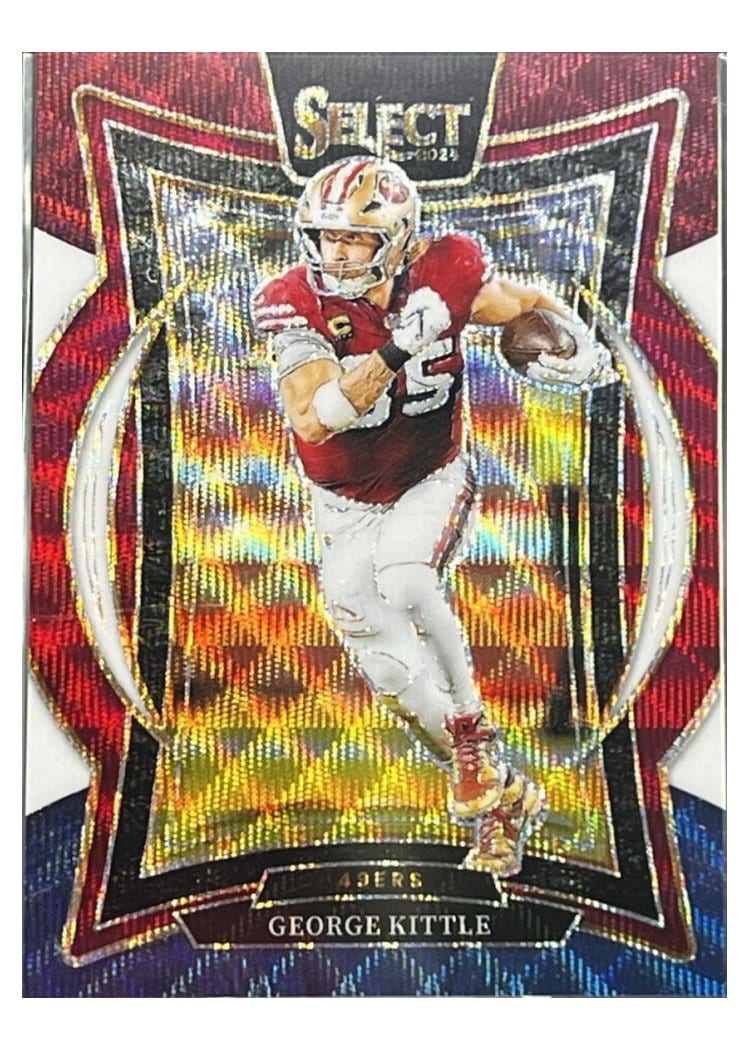 2024 Panini Select Base Set George Kittle #58 card