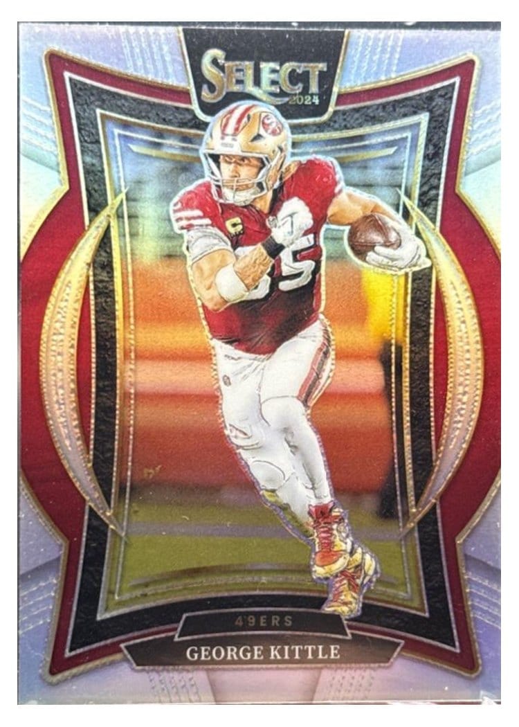 2024 Panini Select Base Set George Kittle #58 card