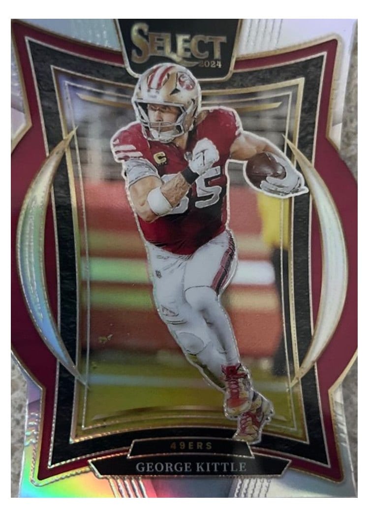 2024 Panini Select Base Set George Kittle #58 card