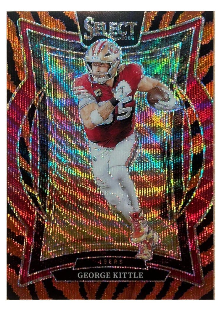 2024 Panini Select Base Set George Kittle #58 card