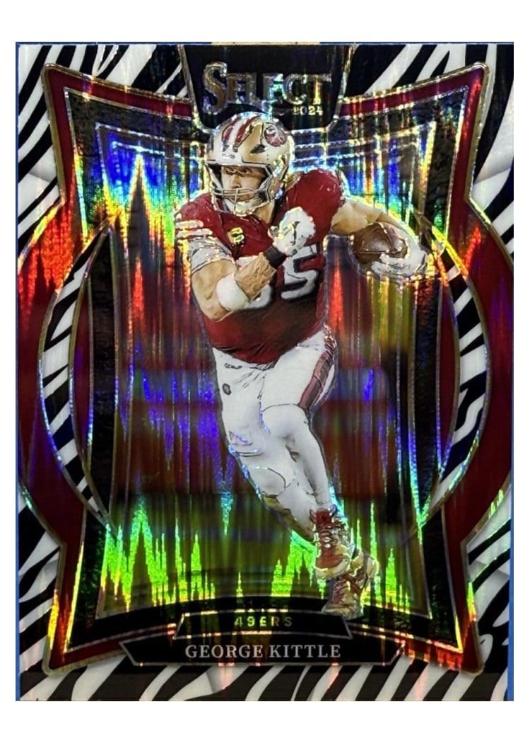 2024 Panini Select Base Set George Kittle #58 card