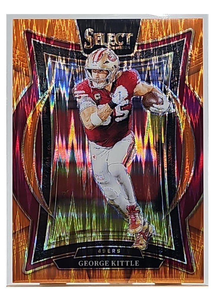 2024 Panini Select Base Set George Kittle #58 card