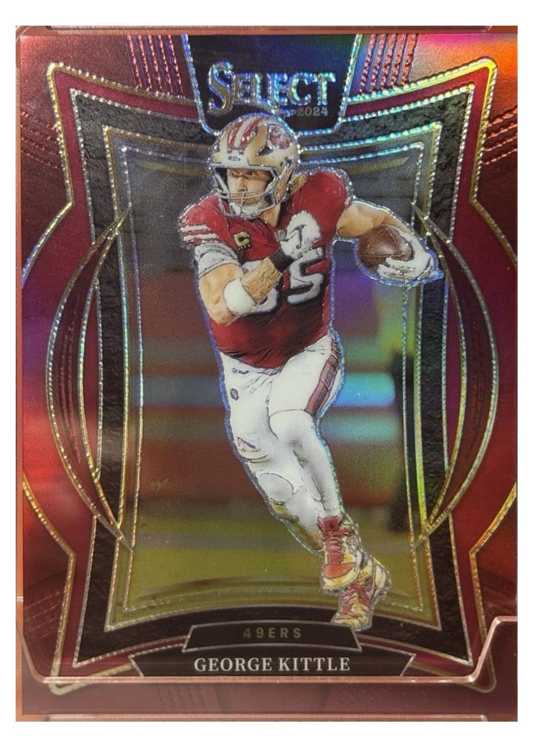 2024 Panini Select Base Set George Kittle #58 card