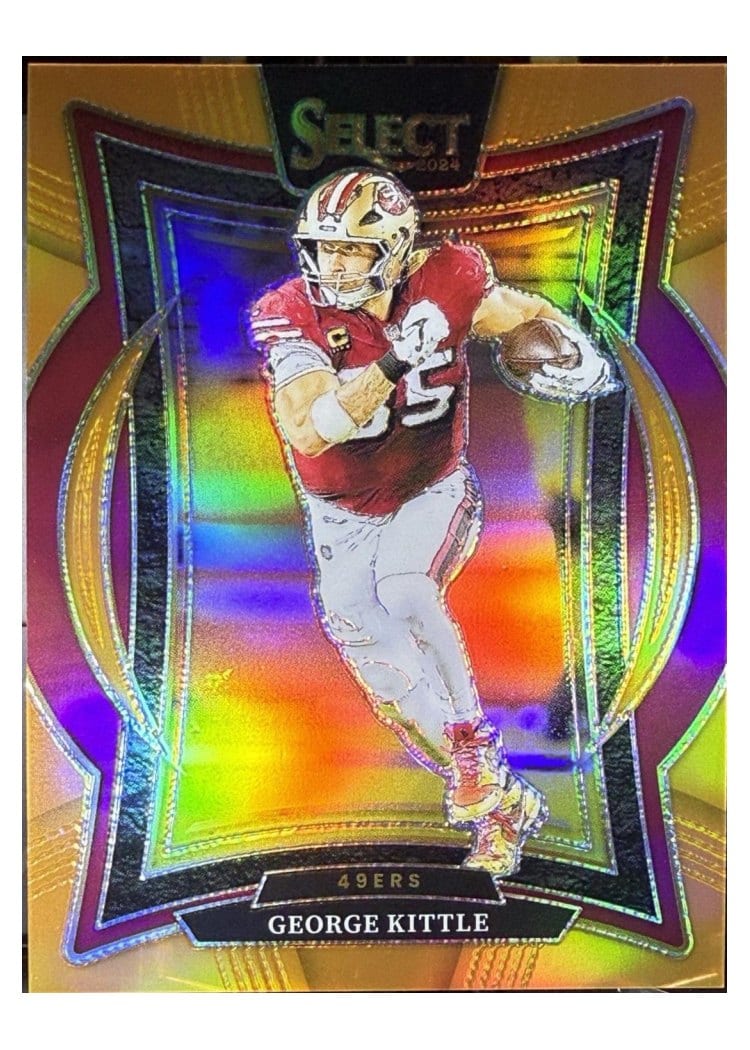 2024 Panini Select Base Set George Kittle #58 card