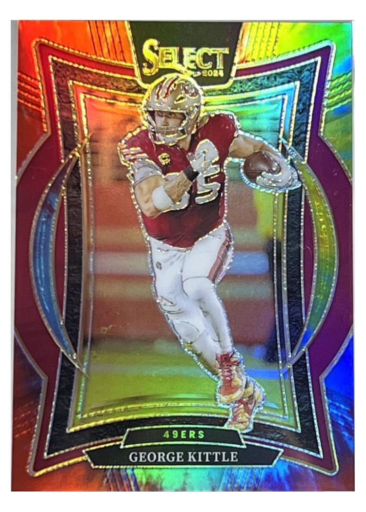 2024 Panini Select Base Set George Kittle #58 card