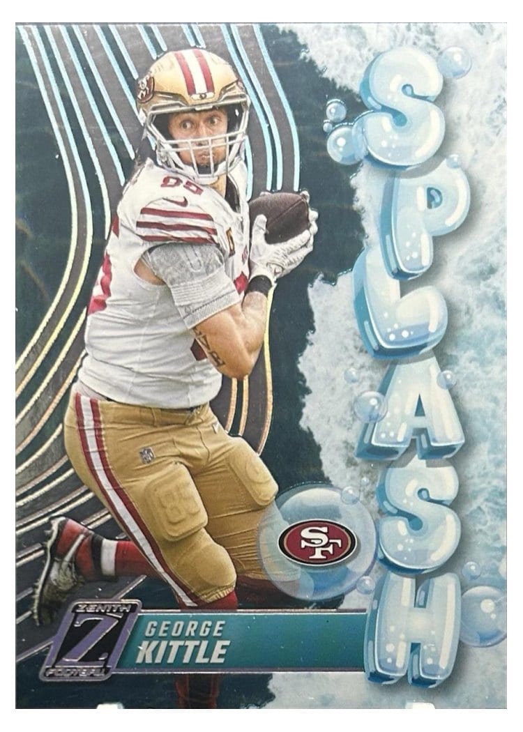2024 Panini Zenith Splash George Kittle #24 card