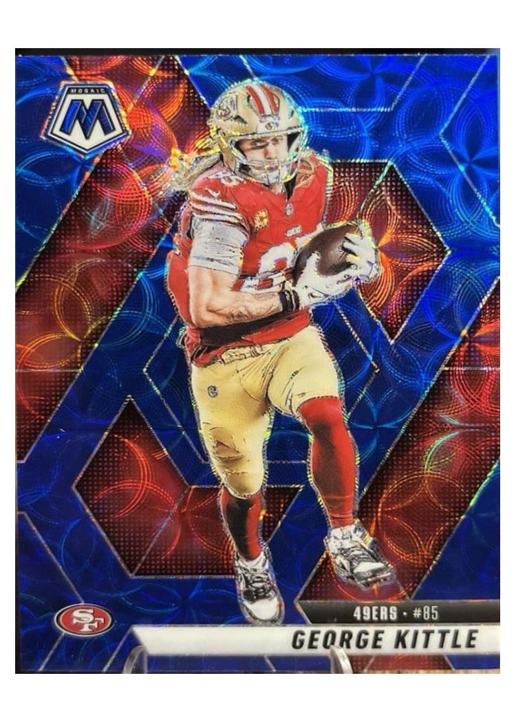 2025 Panini Mosaic Base Set George Kittle #46 card