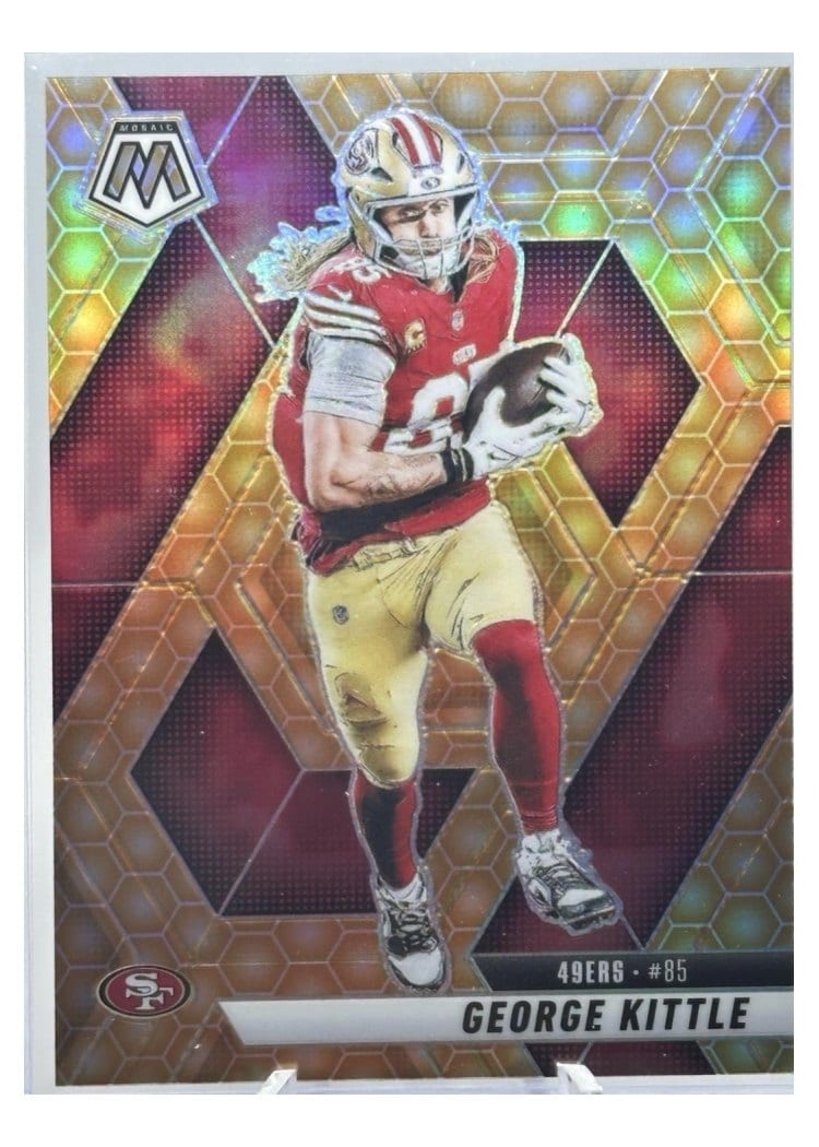 2025 Panini Mosaic Base Set George Kittle #46 card