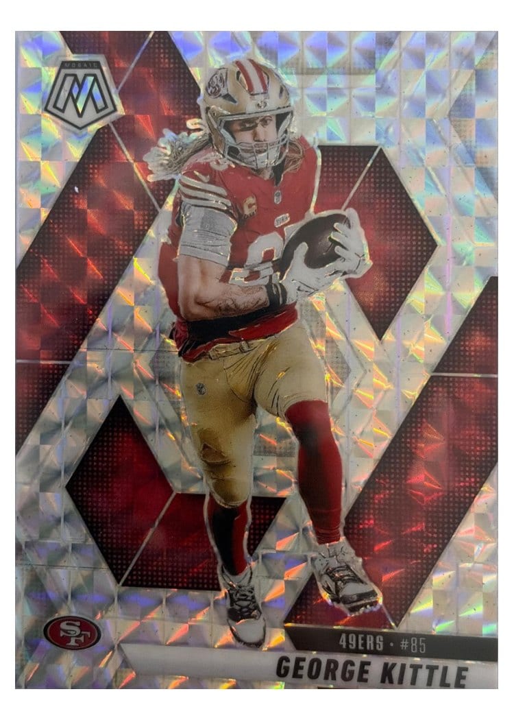 2025 Panini Mosaic Base Set George Kittle #46 card