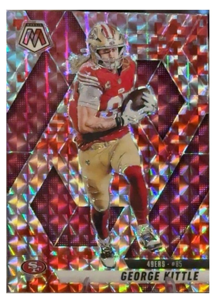 2025 Panini Mosaic Base Set George Kittle #46 card