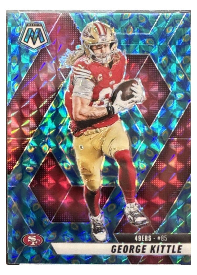 2025 Panini Mosaic Base Set George Kittle #46 card