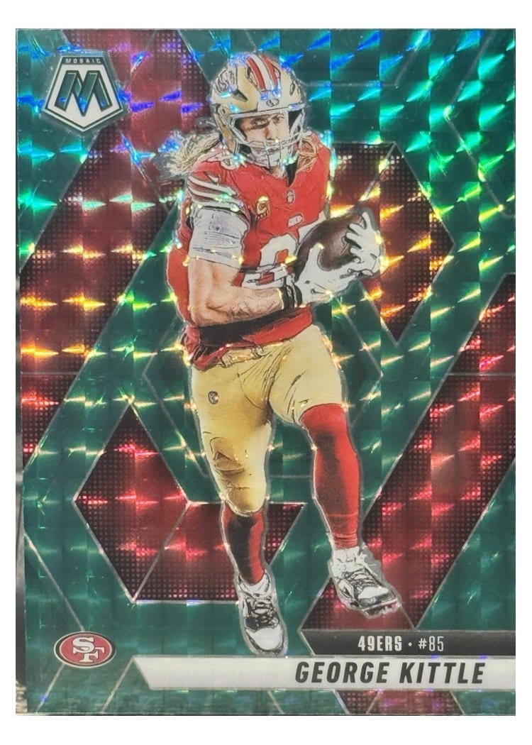 2025 Panini Mosaic Base Set George Kittle #46 card