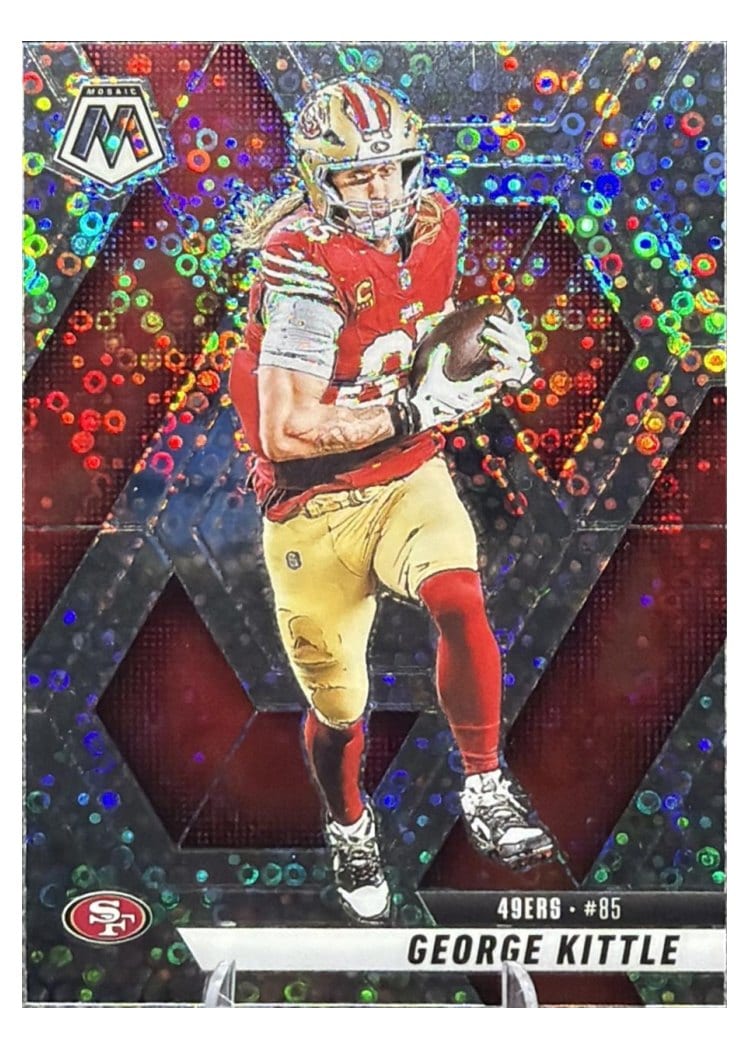 2025 Panini Mosaic Base Set George Kittle #46 card