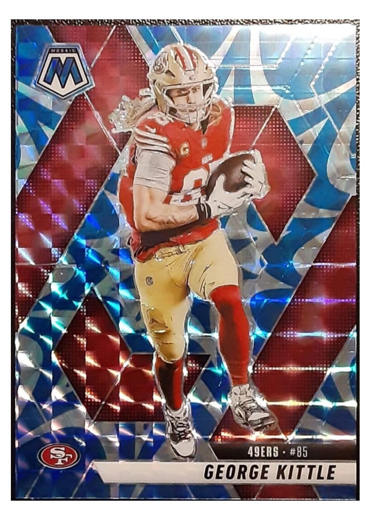 2025 Panini Mosaic Base Set George Kittle #46 card