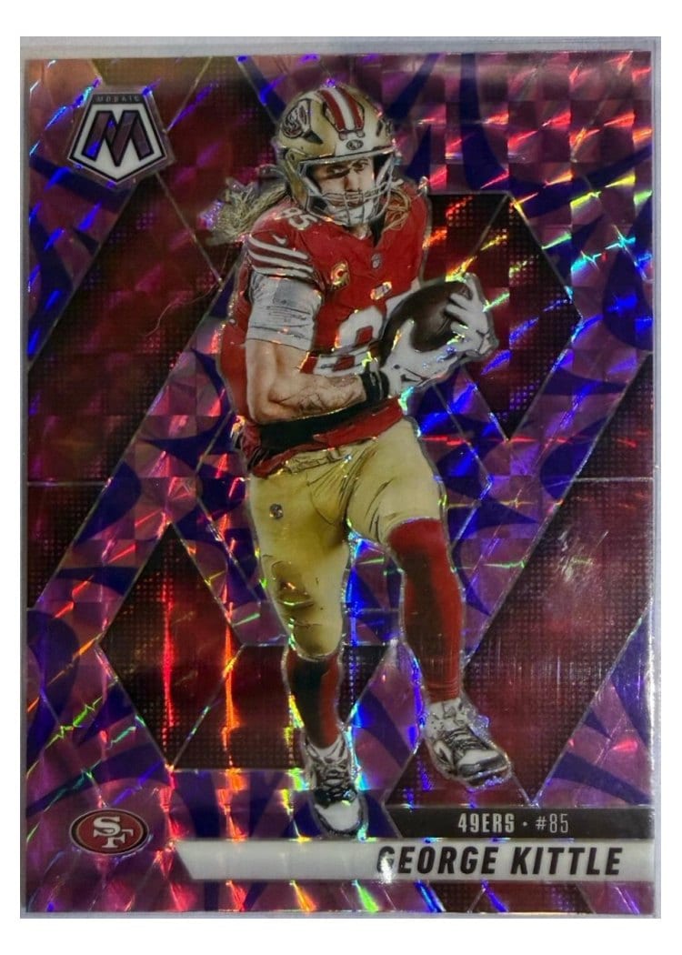 2025 Panini Mosaic Base Set George Kittle #46 card