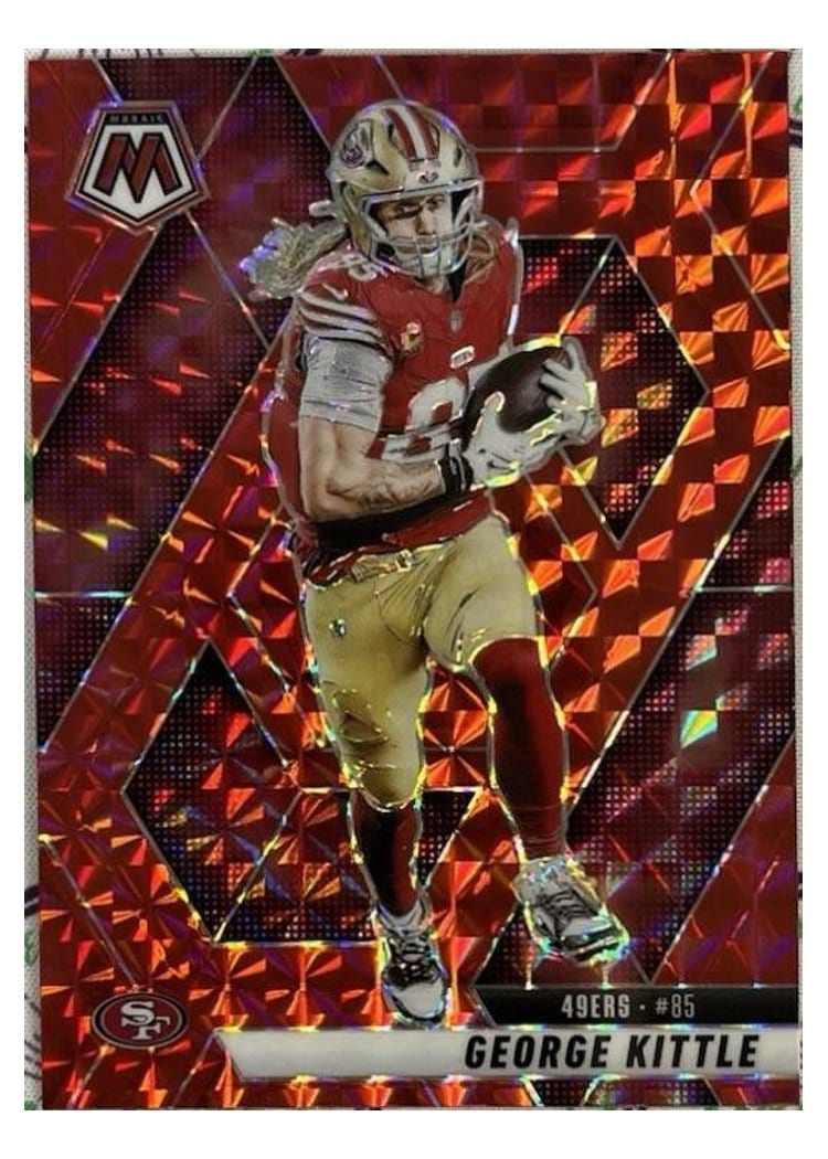 2025 Panini Mosaic Base Set George Kittle #46 card