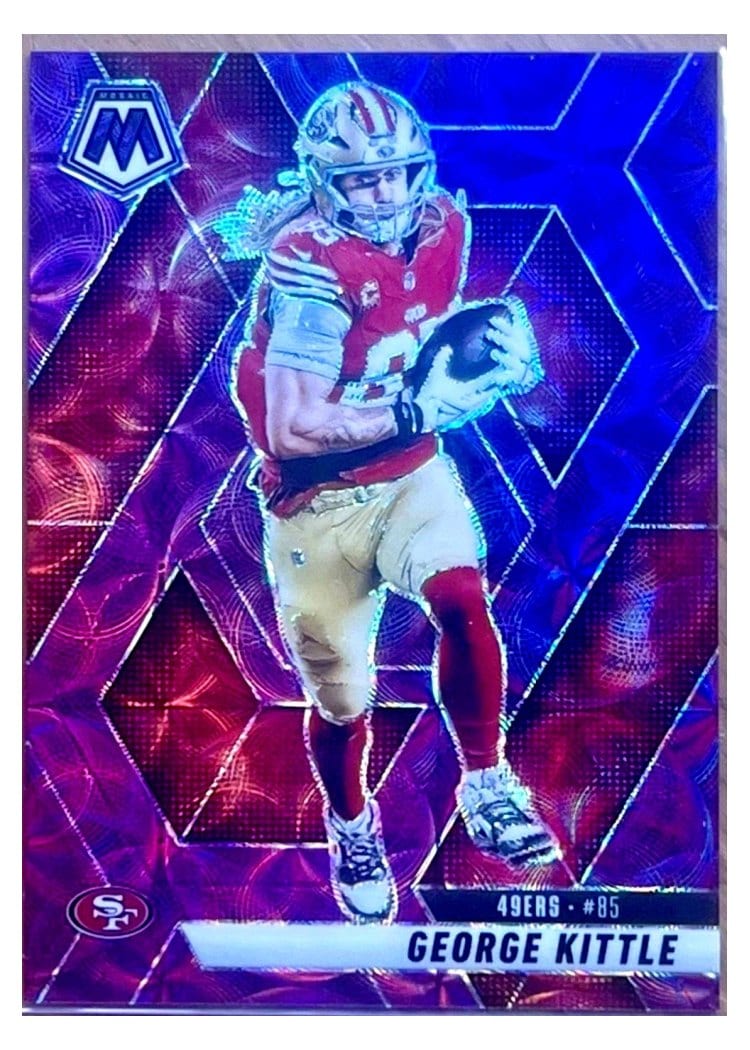 2025 Panini Mosaic Base Set George Kittle #46 card
