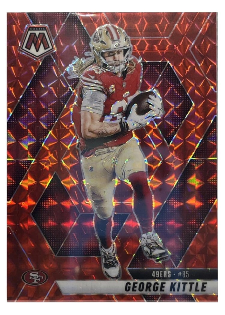 2025 Panini Mosaic Base Set George Kittle #46 card