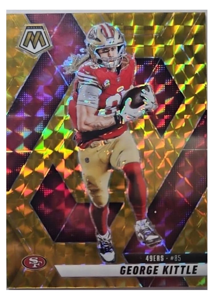 2025 Panini Mosaic Base Set George Kittle #46 card